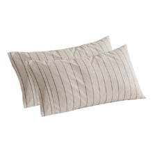 Zinnia Yarn-Dyed Washed Cotton King Pillowcases (Set of 2)
